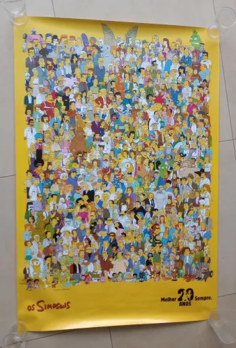 Poster Comemorativo dos Simpsons - 20 anos!!