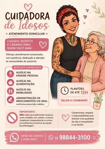 Cuidadora de idosos