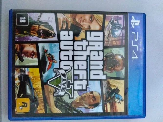 GTA V PS4 mídia física