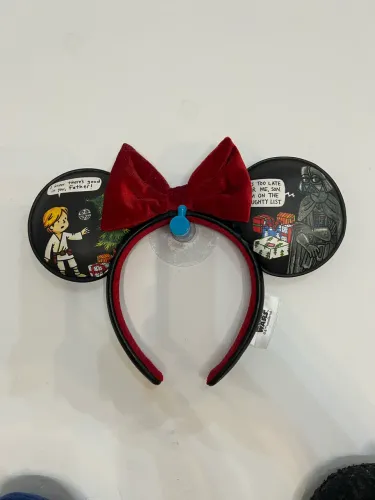Tiara Orelhas Disney Parks Original Star Wars de Natal