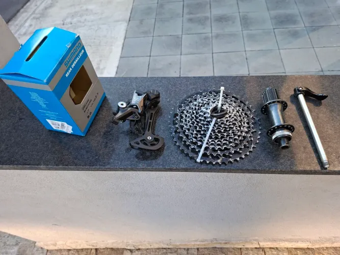 Relação Shimano 1x12 completa