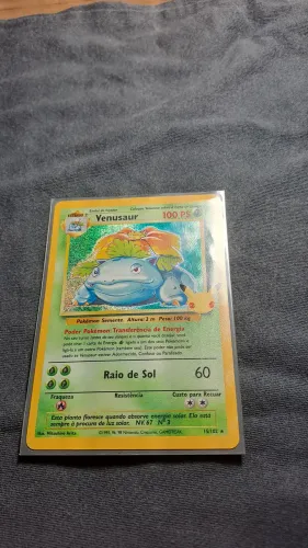 VENUSAUR POKÉMON 25 ANOS | CARTA ANTIGA | ESTADO SP | R$ 1.650