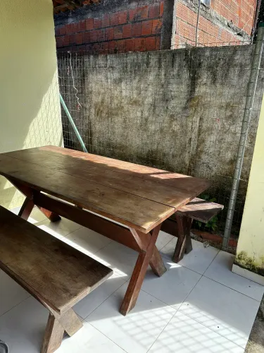 Mesa grande madeira
