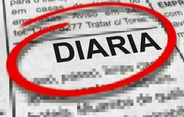 Procuro diária