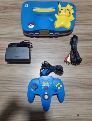 Nintendo 64 Pikachu Japonês PROMOÇÃO