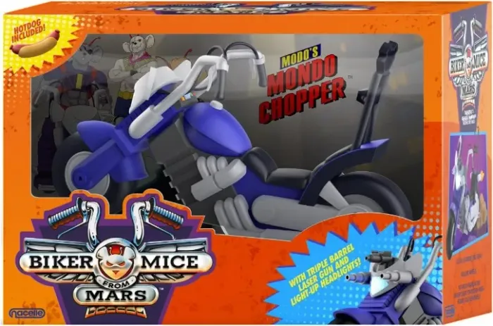 Nacelle Biker Mice from Mars / Esquadrão Marte - Moto Mondo Chopper - Modo