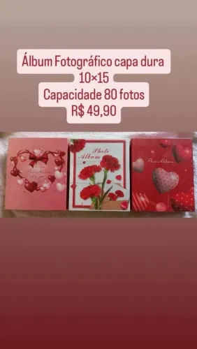 Álbum Fotográfico capa dura