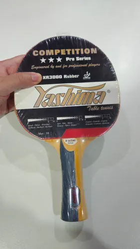 Raquete tenis de mesa yashima competition xr3000 rubber