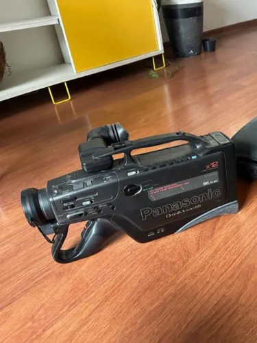 câmera filmadora panasonic omnimovie vhs