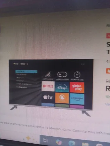 Vendo uma TV marca HQ 40 polegadas 2 meses de uso