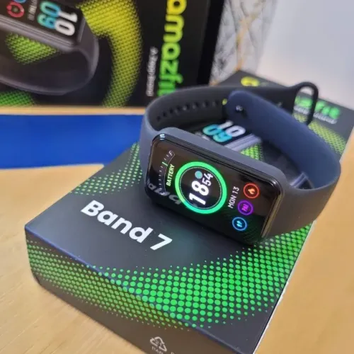 Smartband Amazfit Band 7 AMOLED 18 Dias Bateria Alexa Lacrado
