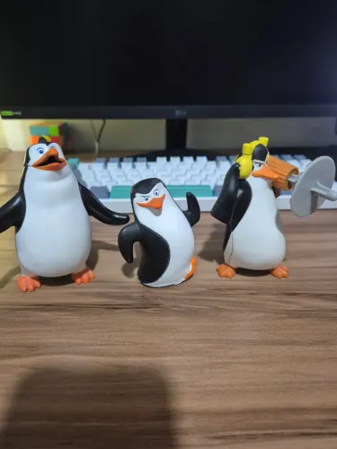 Pinguins de Madagascar Raros Mc Donalds