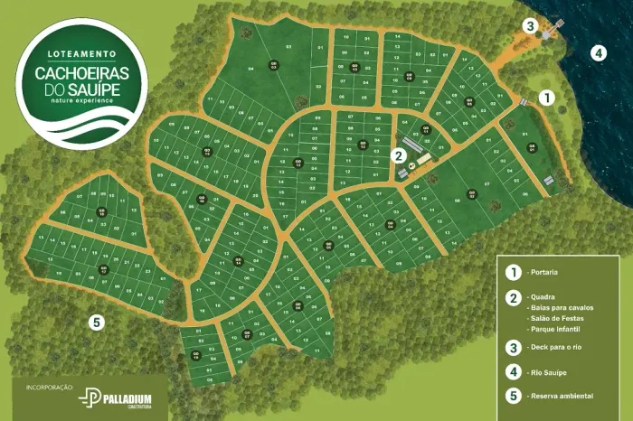 Excelente Lote Escriturados 1000 m2 - Cachoeiras do Sauípe