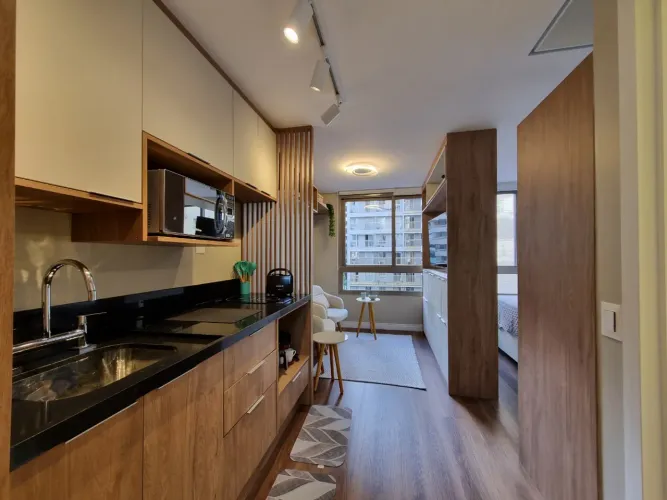 Studio para locação em Pinheiros com 1 quarto, sendo 1 suíte, 25m²