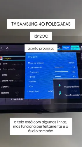 tv samsung 40 polegadas 