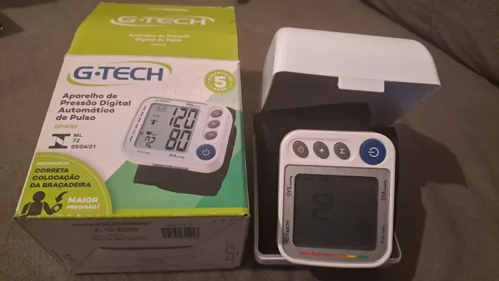 Aparelho de pressão G TECH, Novinho