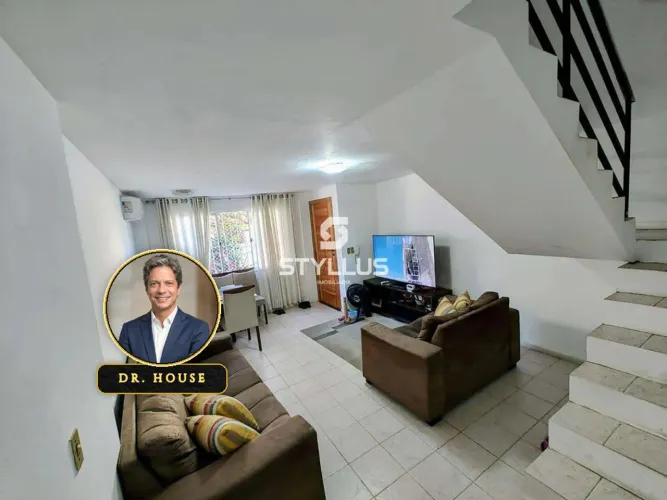 Casa Duplex de Condomínio com 2 Quartos em Cascadura - Sem Condomínio! M98D