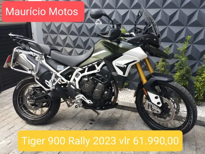 Tiger 900 rally único dono na garantia