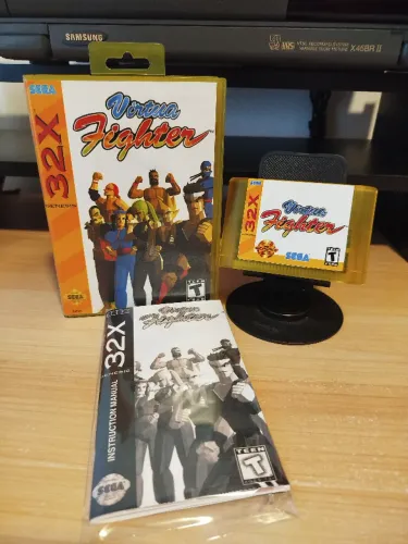 Virtua Fighter Sega Mega 32x " REPRODUÇÃO". 