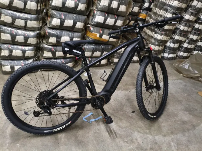 Bicicleta Elétrica Groove E-Ska 9 17" 12v Preto Fosco Completa com acessórios