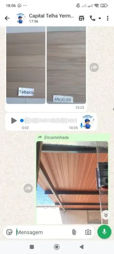 Telha com forro 1 peça