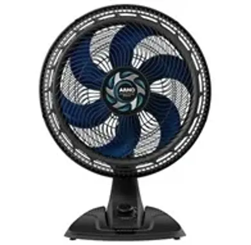 Ventilador de Mesa Arno Xtreme Force VB40 40cm 3 Velocidades 6 Pás Preto - 110V