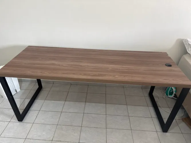 Mesa Para Escritório Diretor 1,90mt Carvalho Munique F190