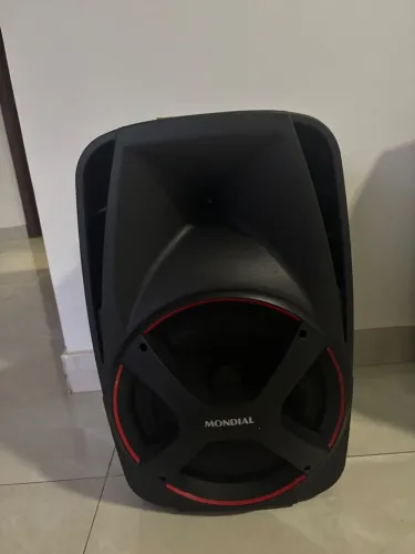 CAIXA DE SOM MONDIAL COM BLUETOOTH ? NOVA, APENAS TESTADA!