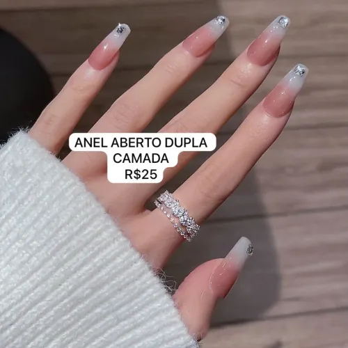ANEL ABERTO DUPLA CAMADA