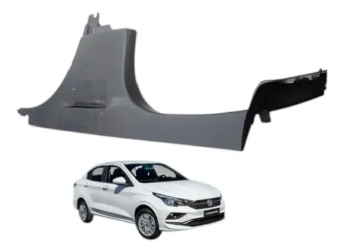 Soleira Lado Direito Fiat Cronos Drive 1.3 2019 Uzad0 Branco