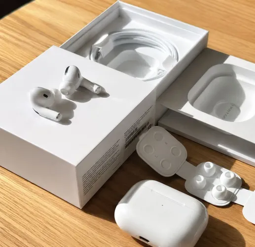 Fone Sem Fio Pró | Sensor Anti Ruídos | Som De Alta Qualidade | Tecnologia Apple 