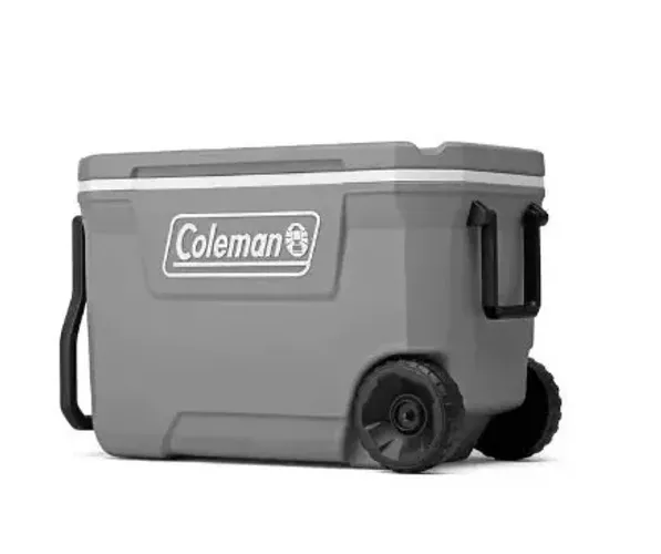Caixa Térmica Coleman 62qt Silver Ash C/Rodas