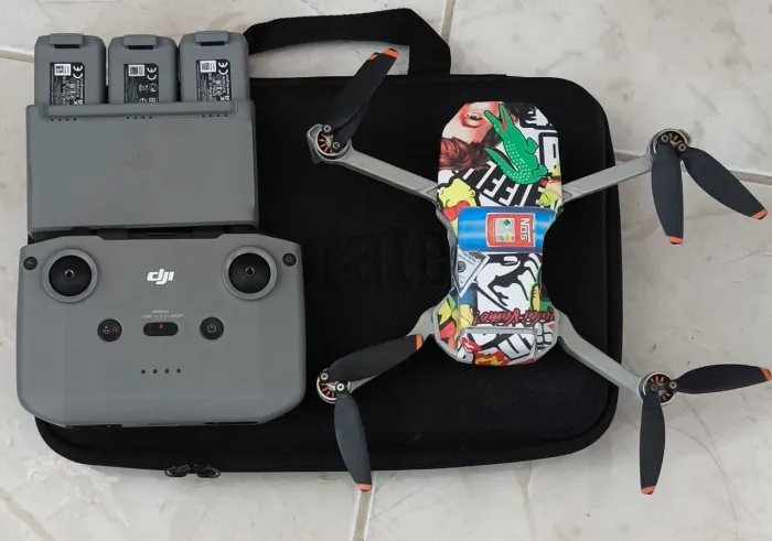 COMPLETO DJI MINI 2 COMBO 3 BATERIAS COMPLETO E TUDO FUNCIONANDO FAÇO TESTES