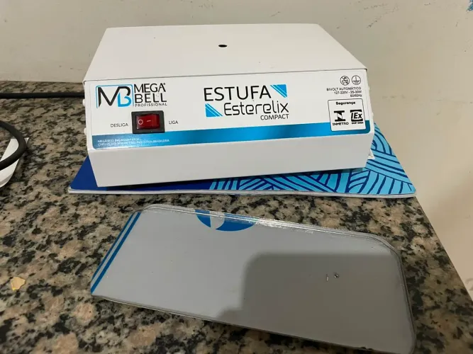 Estufa esterelizar alicate manicure