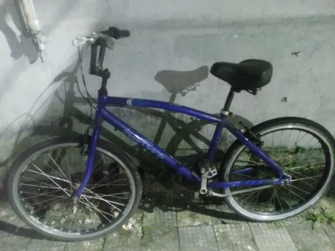 Bike de alumínio aro 26 com marcha