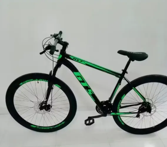 Bicicleta GTS Sport MX7 Aro 29 Alumínio 24 Marchas Freio a Disco