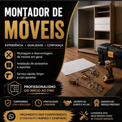 Montador de móveis em geral