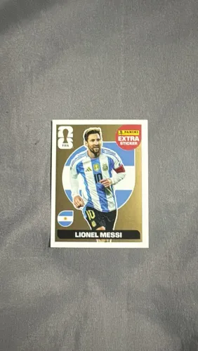 Figurinhas da Copa 2026 - Legends Messi Ouro