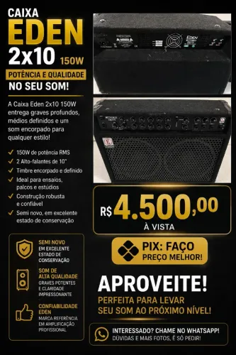 Caixa Eden 