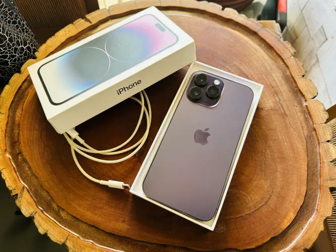 iPhone 14 Pro Max 128gb com caixa estado de novo