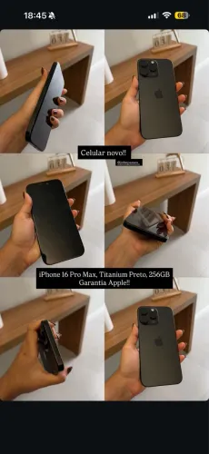Vendo iPhone 16 PROMAX - garantia Apple até final de julho