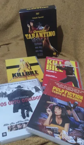DVD Box | Coleção especial TARANTINO | 4 DVDs