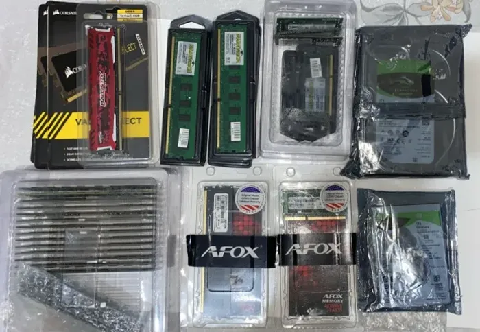 LOTE MEMORIA PARA NOTEBOOK E PC