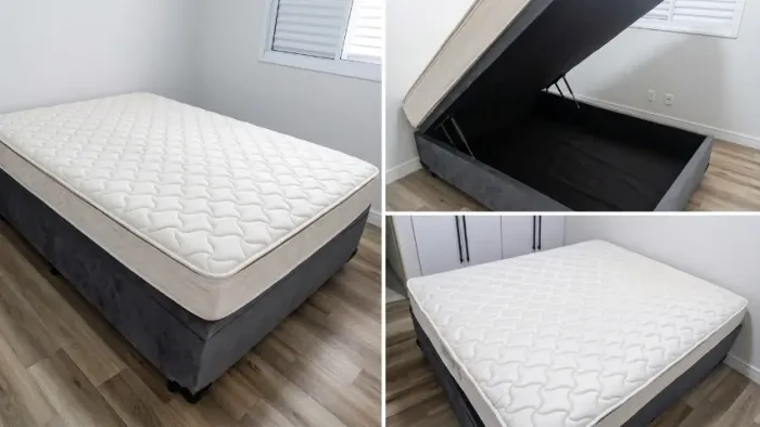 Cama Box Baú Casal