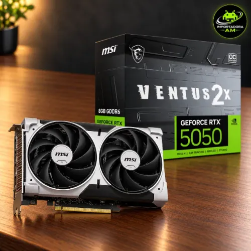 Placa de Vídeo MSI RTX 5050 Ventus 2X OC 8GB