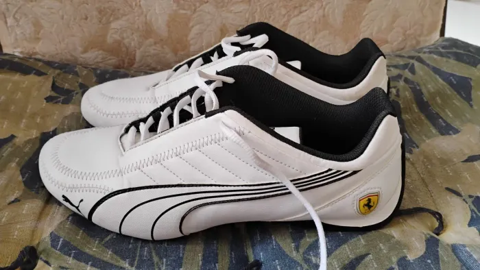 Tênis Puma Scuderia Ferrari Future Kart Cat Branco