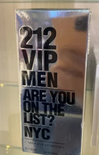 212 vip men carolina herrera masculino eau de toilette 100ml