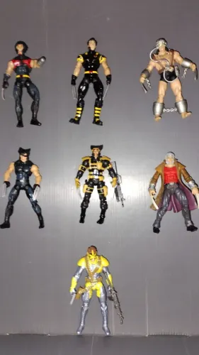 7-pack. Wolvie Versions. Escala 1:18