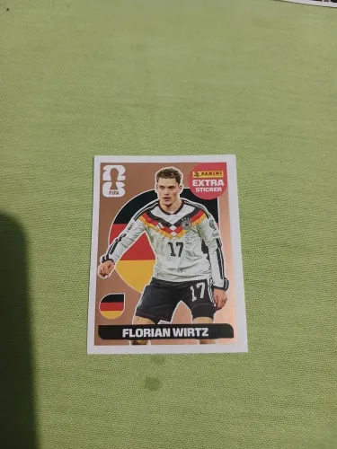 Figurinha da Copa 2026 legend Wirtz bronze
