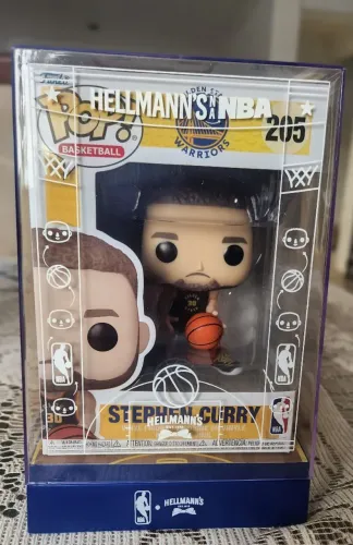 Funko Pop Stephen Curry #205 NBA (Warriors) - Edição Especial + Acrílico